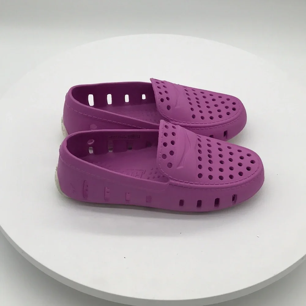 Floafers Kids Purple Slip On Shoes size 13 kids US